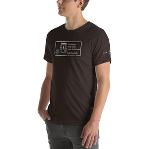 Vintage Flat 6 Engine Diagram Shirt