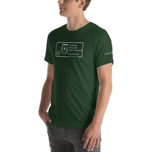 Vintage Flat 6 Engine Diagram Shirt